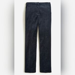 J. Crew Women's Full-length Kate straight-leg pant in stretch velvet #218